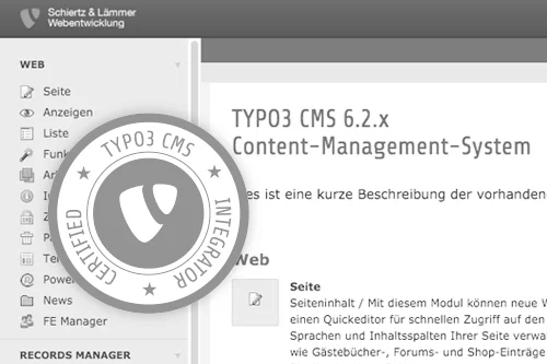 Ihre professionelle TYPO3 Website – schon ab 999 € schlüsselfertig