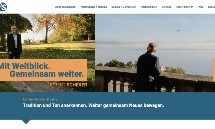 Ein besonderes Projekt für Meersburgs Bürgermeister Robert Scherer