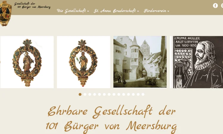 Ehrbare Gesellschaft der 101 Bürger von Meersburg – TYPO3-Webseiten-Relaunch für eine der ältesten Bürgergesellschaften Deutschlands