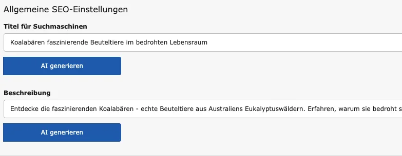 SEO trifft Künstliche Intelligenz