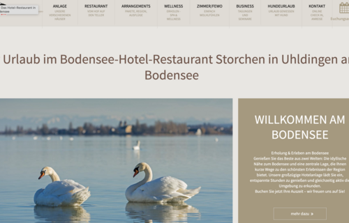 Hotel Gasthof Storchen – TYPO3-Webseiten-Relaunch