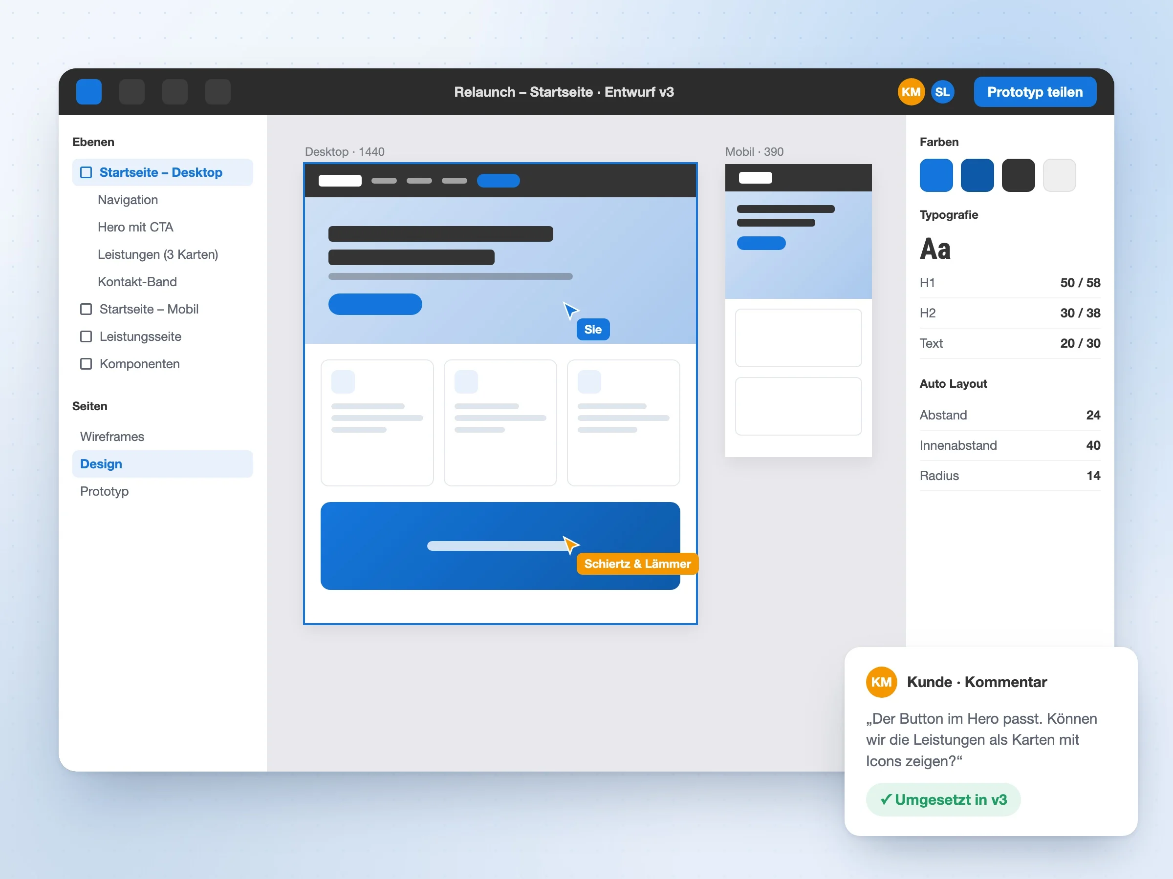 Webdesign & UX/UI