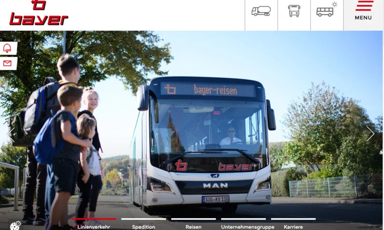 Neuer Webauftritt für Robert Bayer GmbH