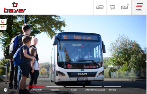 Neuer Webauftritt für Robert Bayer GmbH