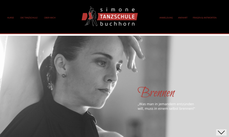 Tanzschule Buchhorn – TYPO3-Webseiten-Relaunch