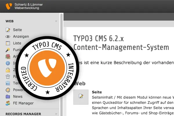 TYPO3 Webdesign und Websites vom Bodensee